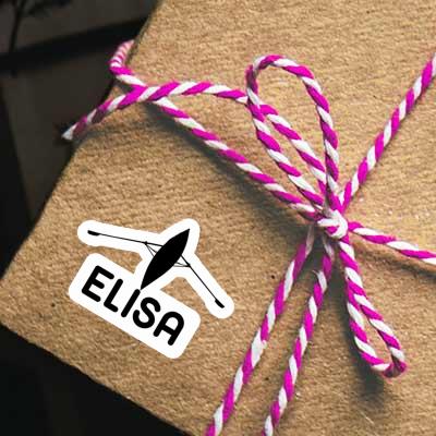 Sticker Elisa Ruderboot Notebook Image