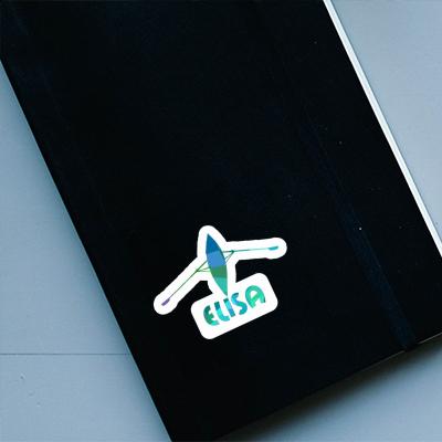 Sticker Ruderboot Elisa Notebook Image