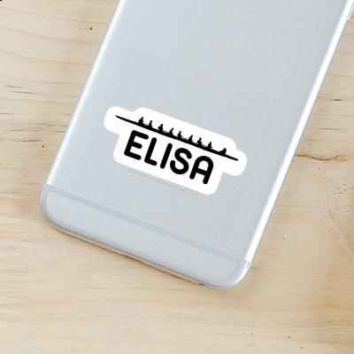 Sticker Elisa Rowboat Notebook Image