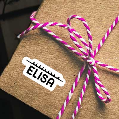 Sticker Elisa Rowboat Gift package Image