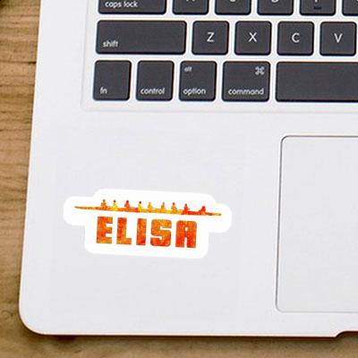 Sticker Elisa Rowboat Laptop Image