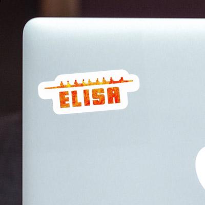 Sticker Elisa Ruderboot Laptop Image