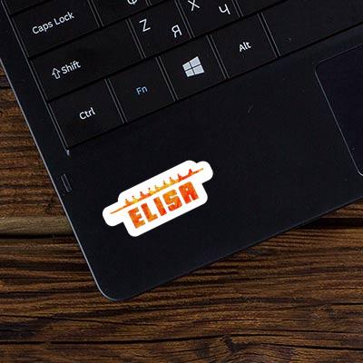 Sticker Elisa Rowboat Laptop Image