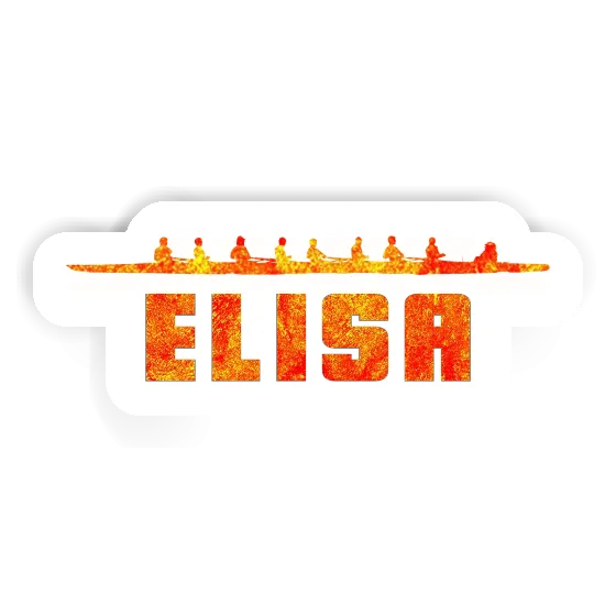 Sticker Elisa Rowboat Gift package Image