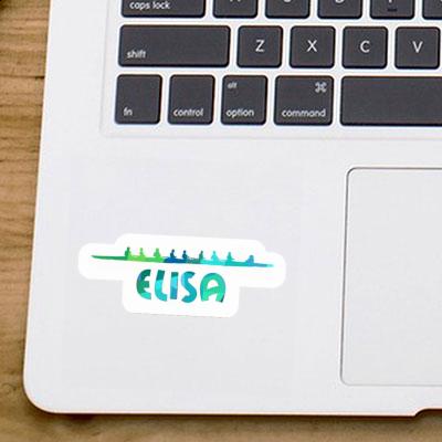 Rowboat Sticker Elisa Image