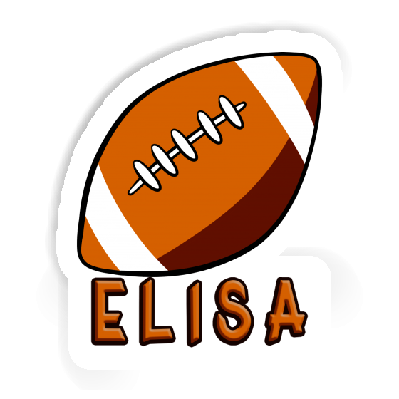 Elisa Autocollant Ballon de rugby Gift package Image