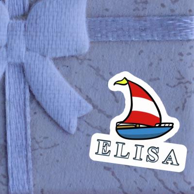 Sticker Sailboat Elisa Gift package Image