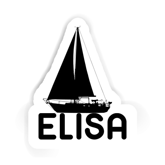 Sailboat Sticker Elisa Gift package Image