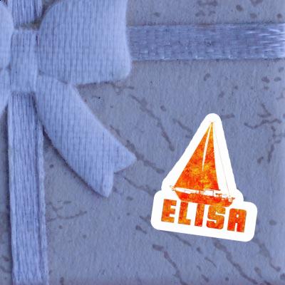 Sailboat Sticker Elisa Gift package Image