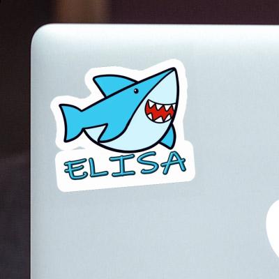 Autocollant Requin Elisa Laptop Image