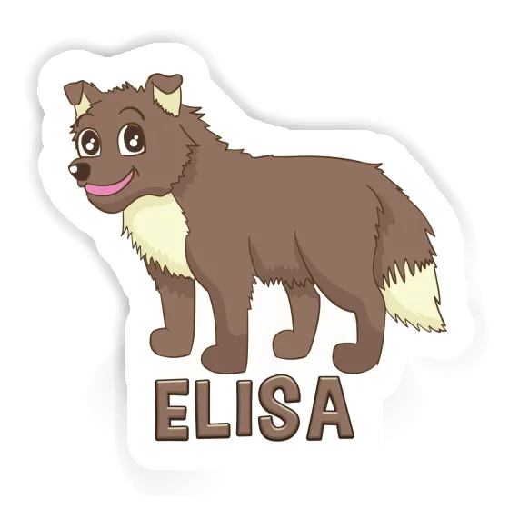 Sticker Elisa Dog Image