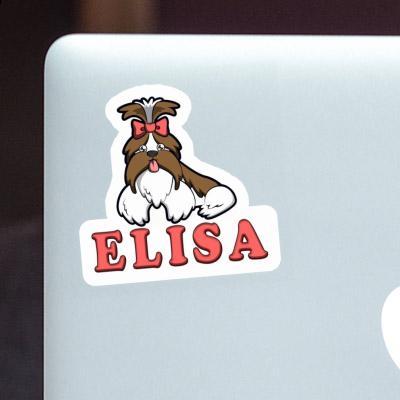 Sticker Elisa Shih Tzu Gift package Image