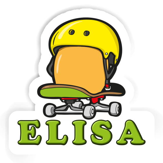 Sticker Skateboard-Ei Elisa Image