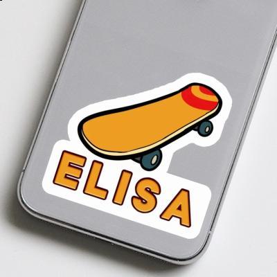 Skateboard Sticker Elisa Image