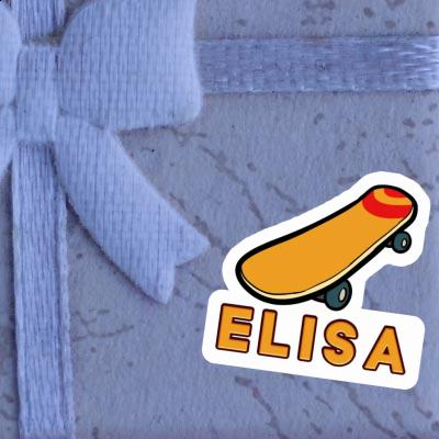 Skateboard Sticker Elisa Image