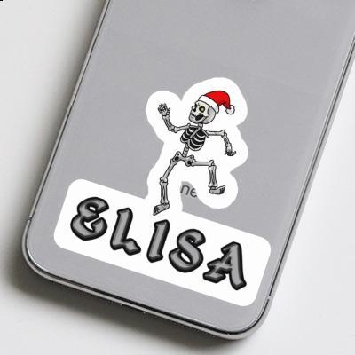 Sticker Elisa Skeleton Gift package Image