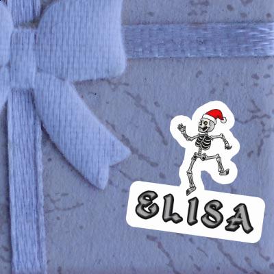 Sticker Elisa Skeleton Gift package Image