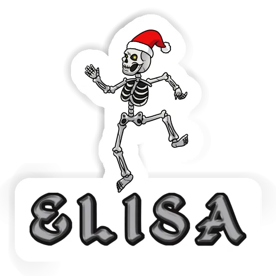 Sticker Elisa Skeleton Gift package Image