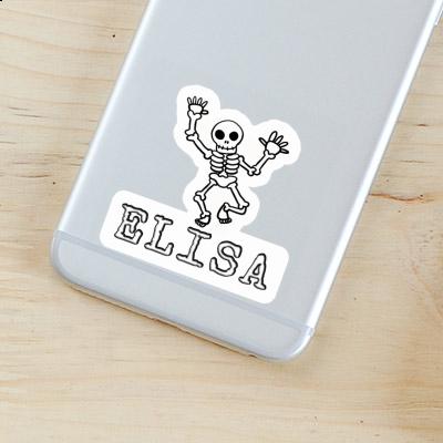 Sticker Elisa Skeleton Image