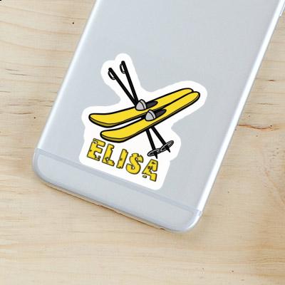 Sticker Ski Elisa Image