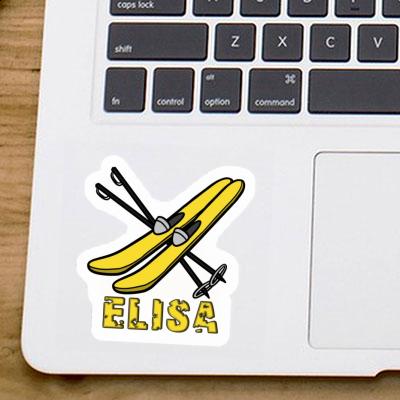 Sticker Ski Elisa Image