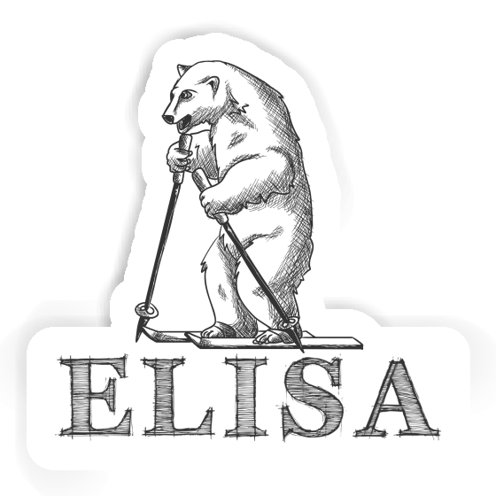 Bear Sticker Elisa Image