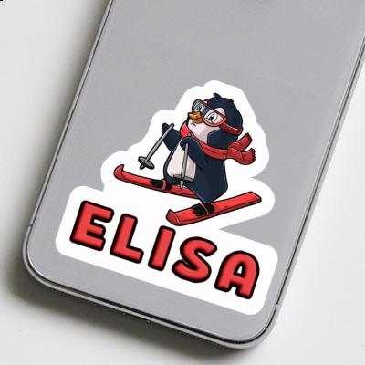 Sticker Elisa Skier Image