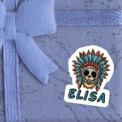 Elisa Sticker Baby-Skull Image