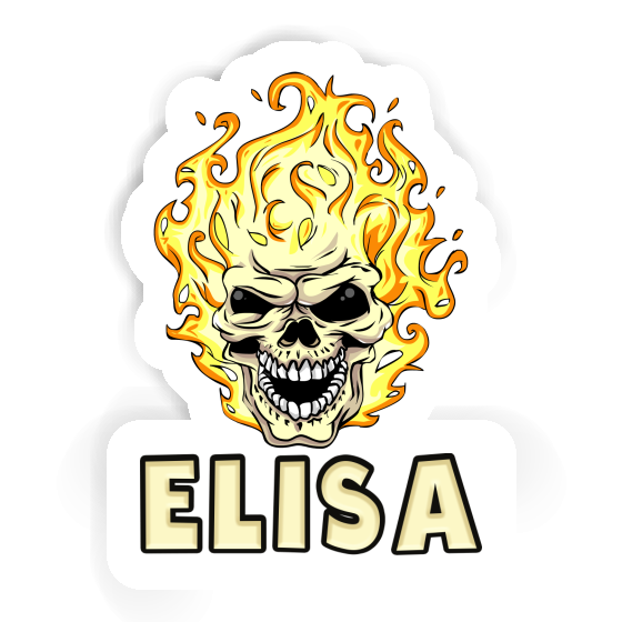 Sticker Elisa Firehead Laptop Image