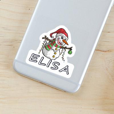 Elisa Sticker Schneemann Gift package Image