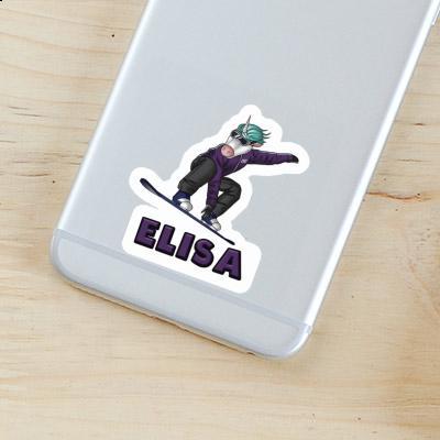 Snowboarderin Sticker Elisa Gift package Image