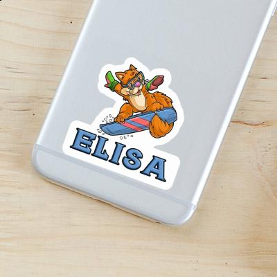 Sticker Ridergirl Elisa Laptop Image