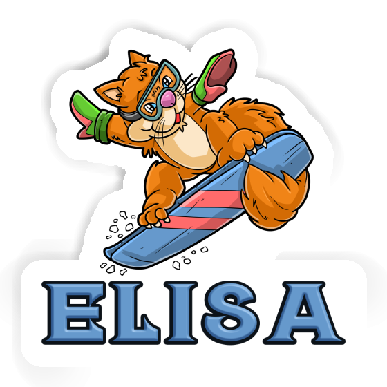 Sticker Ridergirl Elisa Laptop Image