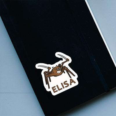 Sticker Spider Elisa Notebook Image