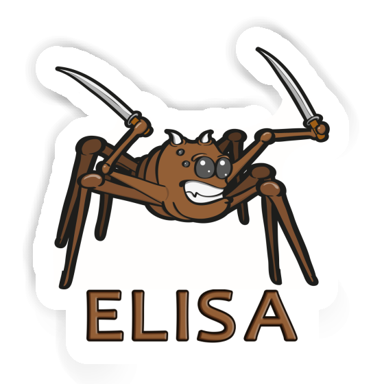 Sticker Spider Elisa Notebook Image