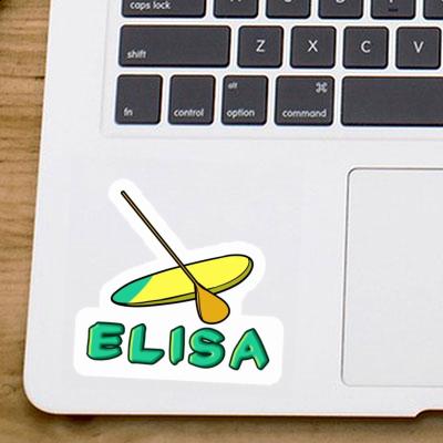 Sticker Stand Up Paddle Elisa Laptop Image