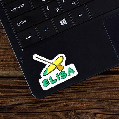 Sticker Stand Up Paddle Elisa Laptop Image