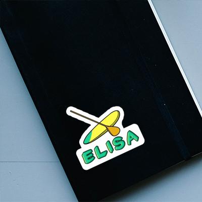 Sticker Stand Up Paddle Elisa Laptop Image