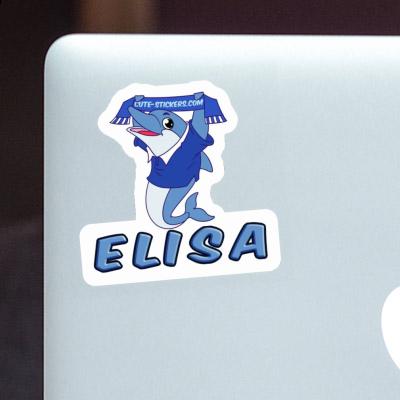 Elisa Sticker Dolphin Notebook Image