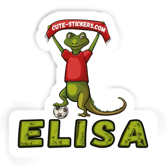 Sticker Elisa Lizard Laptop Image