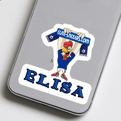 Sticker Rooster Elisa Laptop Image