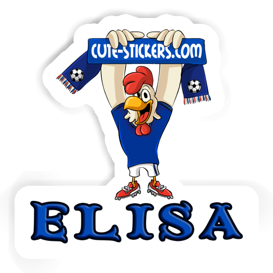 Sticker Rooster Elisa Image