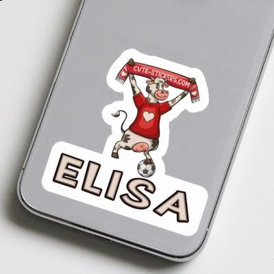 Sticker Elisa Cow Notebook Image