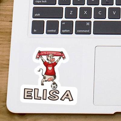 Sticker Elisa Cow Notebook Image