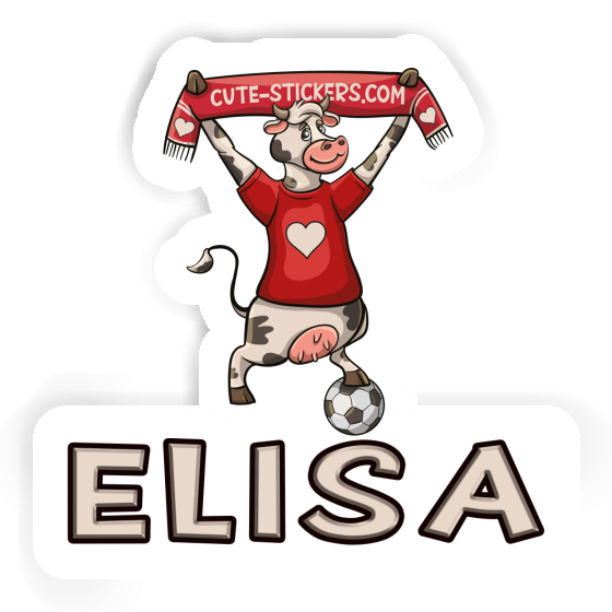 Sticker Elisa Cow Gift package Image