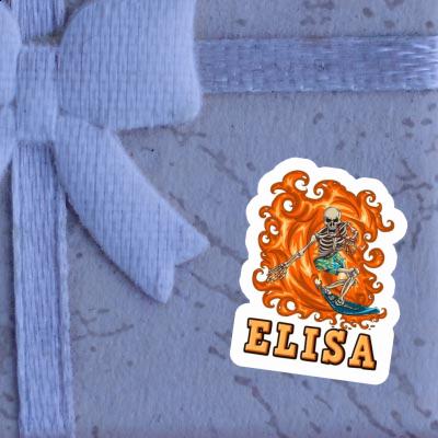 Sticker Elisa Surfer Gift package Image