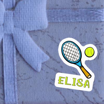 Autocollant Raquette de tennis Elisa Gift package Image