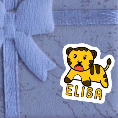 Elisa Sticker Baby Tiger Gift package Image