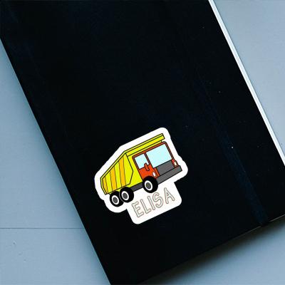 Dump Truck Sticker Elisa Gift package Image