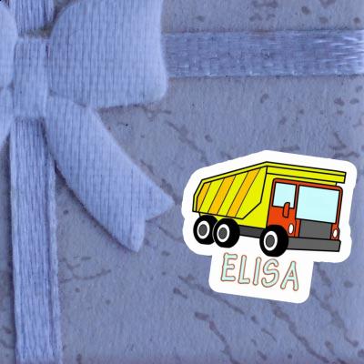 Dump Truck Sticker Elisa Gift package Image